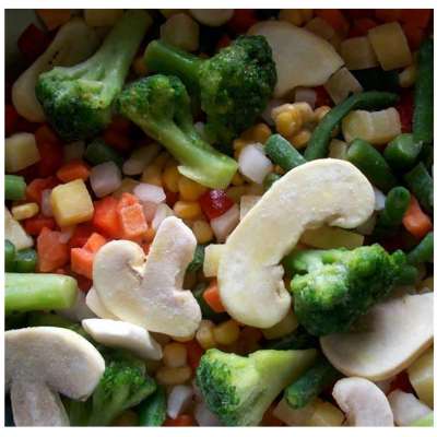 DSF Organic wholesale Frozen Mixed Vegetables with Sweet corn , Peas and carrots